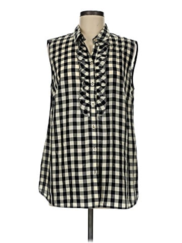 RED Valentino Sleeveless Button-Down Shirt (view 1)