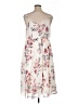Torrid 100% Polyester Floral Ivory Casual Dress Size 1X Plus (1) - photo 2