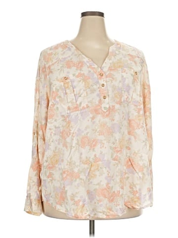 Torrid Long Sleeve Blouse (view 1)