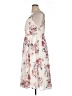 Torrid 100% Polyester Floral Ivory Casual Dress Size 1X Plus (1) - photo 5