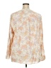 Torrid Ivory Long Sleeve Blouse Size 3X Plus (3) - photo 2