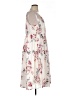 Torrid 100% Polyester Floral Ivory Casual Dress Size 1X Plus (1) - photo 4