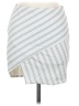Assorted Brands Stripes White Casual Skirt Size M - photo 1