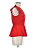 Monteau Red Sleeveless Blouse Size M - photo 4