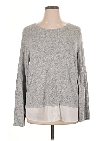 Simply Vera Vera Wang Long Sleeve Top (view 1)