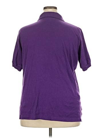 Woman Within Short Sleeve Polo (view 2)