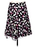 Express 100% Polyester Hearts Pink Casual Skirt Size 4 - photo 1