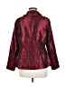 Jerry T 100% Polyester Burgundy Long Sleeve Blouse Size M - photo 2