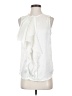 Gap 100% Polyester White Ivory Sleeveless Blouse Size XS - photo 1
