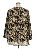 Tahari 100% Polyester Yellow 3/4 Sleeve Blouse Size 3X - photo 2