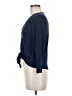 MICHAEL Michael Kors Blue 3/4 Sleeve Blouse Size M - photo 5