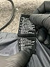 H&M 100% Polyurethane Solid Black Formal Skirt Size 4 - photo 6