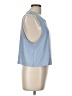 Fabletics Blue Sleeveless T-Shirt Size L - photo 4