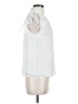 1.State 100% Polyester White Short Sleeve Blouse Size M - photo 4