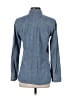 J.Crew Blue Long Sleeve Button-Down Shirt Size 4 - photo 2