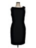 Calvin Klein Solid Black Cocktail Dress Size 14 - photo 1