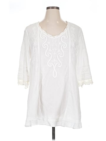 Gretty Zueger 3/4 Sleeve Blouse (view 1)