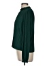 Evereve 100% Polyester Green Long Sleeve Blouse Size M - photo 5