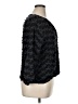 Johnny Was 100% Rayon Black 3/4 Sleeve Blouse Size XL - photo 4