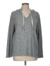Lou & Grey for LOFT Gray Pullover Hoodie Size M - photo 1