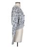 Wild Fable Animal Print Gray Silver Cardigan Size M - photo 4