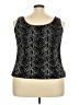 Alex Evenings Black Tank Top Size 3X - photo 2