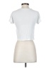 Zara White Short Sleeve Top Size M - photo 2