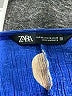 Zara Blue 3/4 Sleeve Blouse Size XS - photo 7