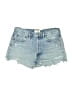 AGOLDE 100% Cotton Blue Denim Shorts Size 28 waist - photo 1