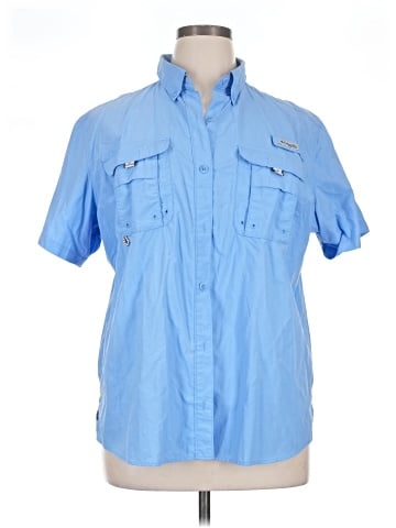 Columbia Short Sleeve Button-Down Shirt (view 1)
