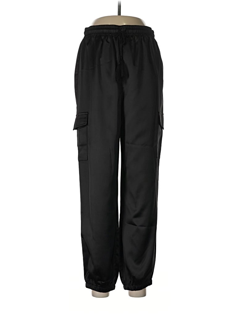 Pre-owned Allegra K Cargo Pants In Black
