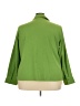 Basic Editions Green 3/4 Sleeve Blouse Size 3X - photo 2