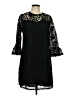 Jade 100% Polyester Black Cocktail Dress Size L - photo 1