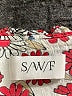 S/W/F 100% Rayon Floral Red Cocktail Dress Size XS - photo 7