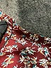 Unbranded Burgundy Long Sleeve Blouse Size L (estimated) - photo 7