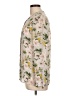 Joie 100% Silk Floral Ivory Long Sleeve Silk Top Size M - photo 5