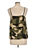 Hayden 100% Polyester Camo Green Sleeveless Top Size L - photo 2