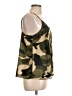 Hayden 100% Polyester Camo Green Sleeveless Top Size L - photo 4