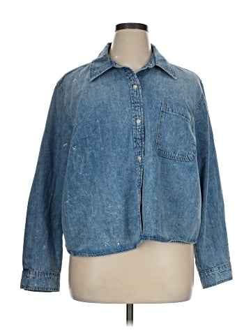 Universal Thread Denim Jacket (view 1)