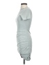 Express Solid Gray Casual Dress Size XXS - photo 5