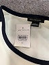 Ann Taylor 100% Polyester Color Block Ivory 3/4 Sleeve Blouse Size M - photo 7