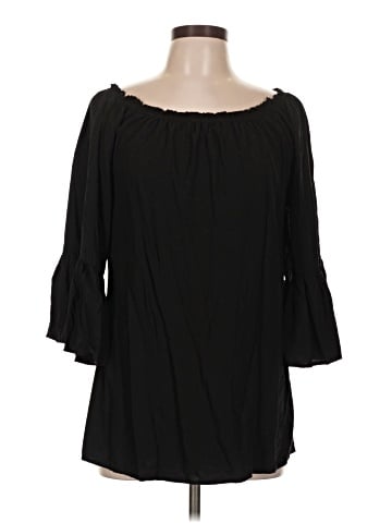 Blu Pepper 3/4 Sleeve Blouse (view 1)