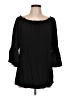 Blu Pepper Black 3/4 Sleeve Blouse Size M - photo 1