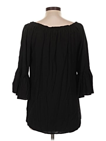 Blu Pepper 3/4 Sleeve Blouse (view 2)