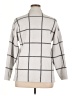 By Design Plaid Gray Turtleneck Sweater Size XL - photo 2