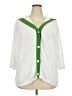 Cj Banks White Cardigan Size 2X - photo 1