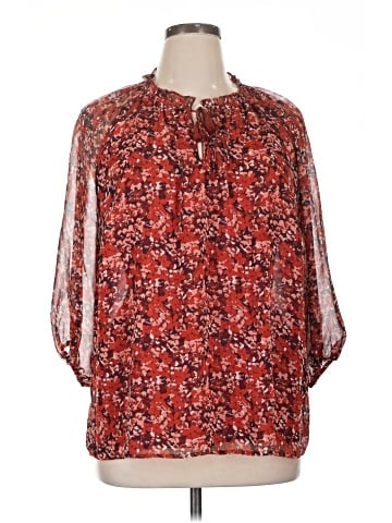 Chelsea & Theodore 3/4 Sleeve Blouse (view 1)