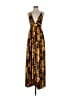 Steps Gold Cocktail Dress Size S - photo 1