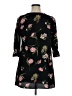 FancyQube Black 3/4 Sleeve Blouse Size XL - photo 2