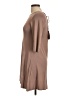 Assorted Brands Solid Brown Casual Dress Size L - photo 5